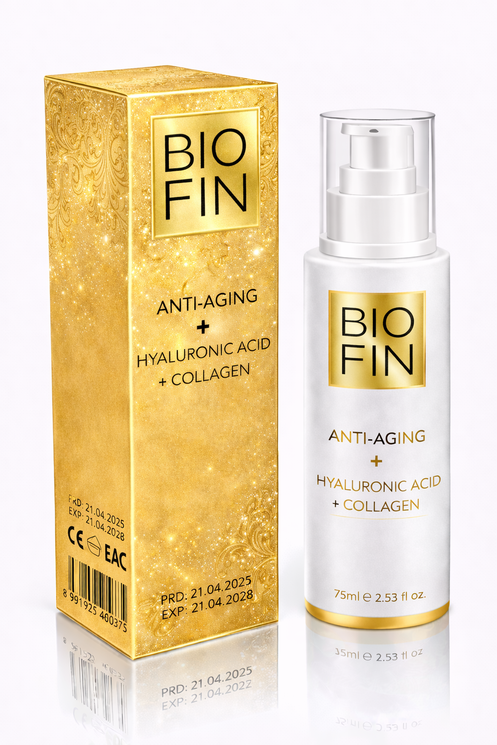 BIOFIN Anti-Aging Collagen & Hyaluronic Acid Cream — Firmness, Hydration, Youthful Smoothness BIOFIN Anti-Aging Collagen & Hyaluronic Acid Cream — Firmness, Hydration, Youthful Smoothness
