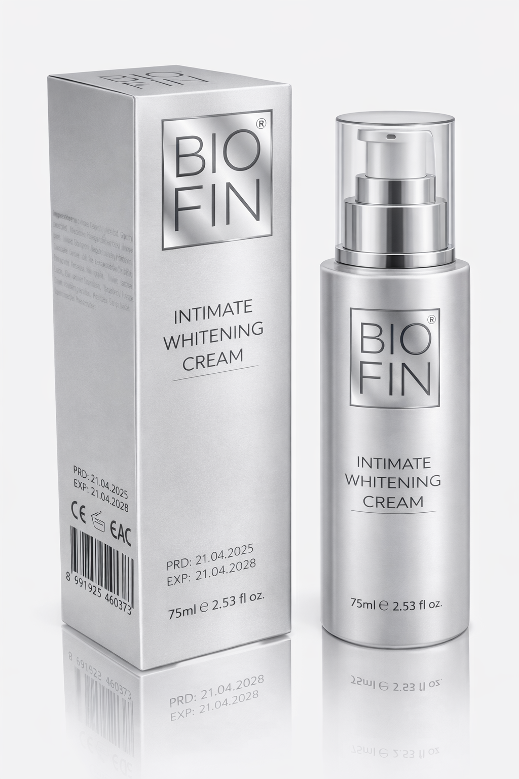 BIOFIN Intimate Brightening Cream — Gentle Tone Balance, Comfort, Dermocosmetic Intimate Care BIOFIN Intimate Brightening Cream — Gentle Tone Balance, Comfort, Dermocosmetic Intimate Care