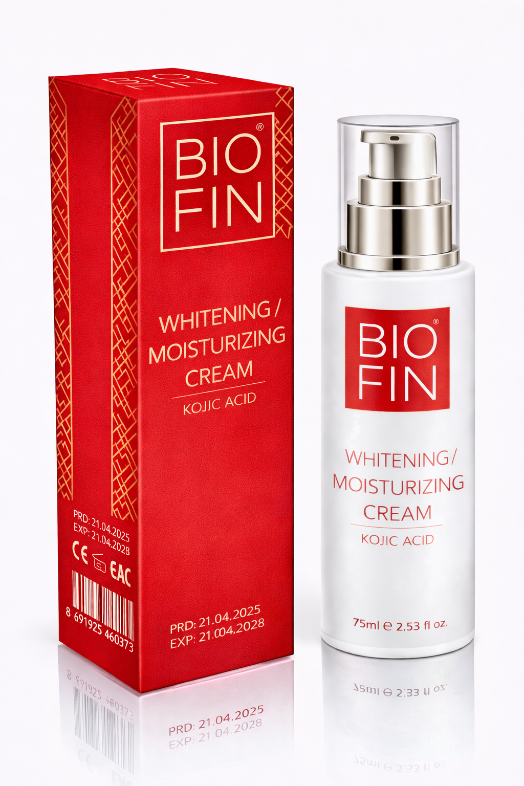 BIOFIN Whitening & Moisturizing Cream — Brightness, Hydration, Everyday Dermocosmetic Care BIOFIN Whitening & Moisturizing Cream — Brightness, Hydration, Everyday Dermocosmetic Care