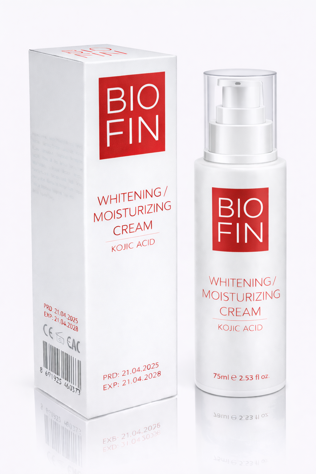 BIOFIN Whitening & Moisturizing Cream — Brightness, Hydration, Everyday Dermocosmetic Care BIOFIN Whitening & Moisturizing Cream — Brightness, Hydration, Everyday Dermocosmetic Care